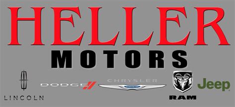 Heller motors - We offer Chrysler, Dodge, Jeep, Ram and Lincoln vehicles and a wide variety of pre-owned vehicles! We 720 S Deerfield Rd, Pontiac, IL 61764